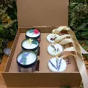 Coffret cadeau parfumé - 3 Bougies et 3  Suspensions