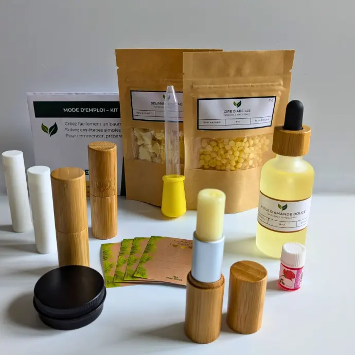 Kit DIY baume à lèvres naturel 