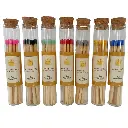 Fiole Allumettes colorées 10cm