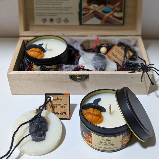 Coffret Halloween - Bougie et Suspension
